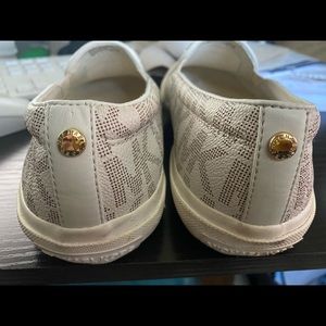 Michael Kors women’s slips ons size 6. Cream color